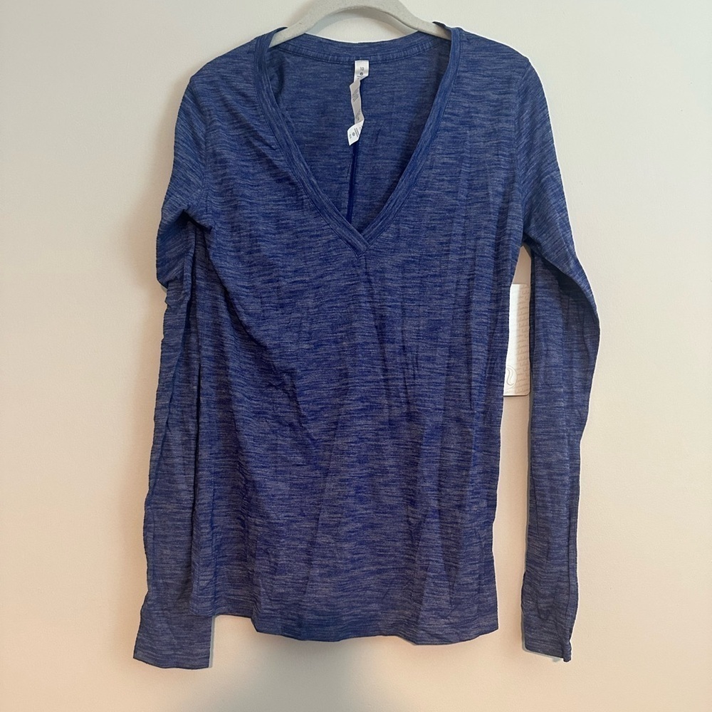 lulu lemon KC royals Long Sleeve Shirt Size 10